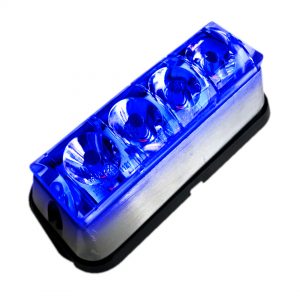 baliza led emergencia azul