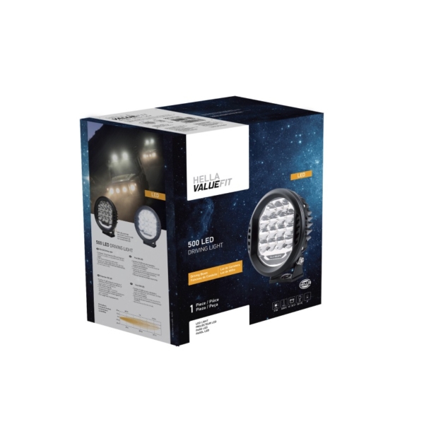 FOCO REDONDO HELLA VALUE FIT 500 LED RL-B500-15-22W - Imagen 6