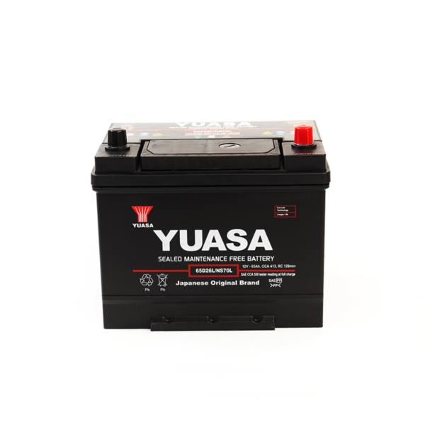 Batería Yuasa 65D26L SMF 65ah 550cca