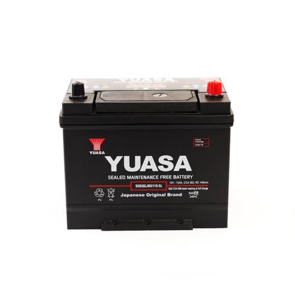 Batería Yuasa  95D26L SMF 72ah 600cca